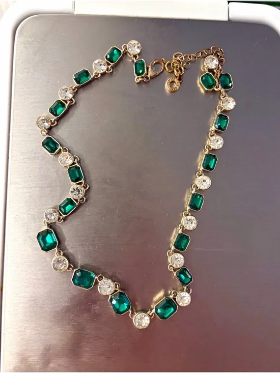 Anne Klein emerald necklace - Picture 1 of 1